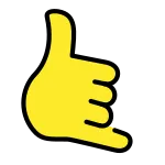 Call Me Hand SVG Icon